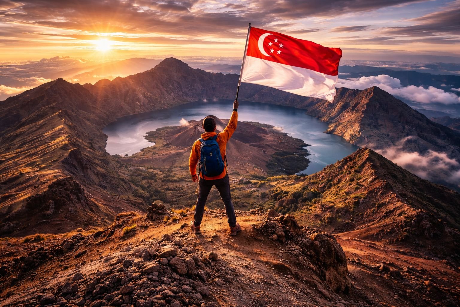 mt rinjani trek