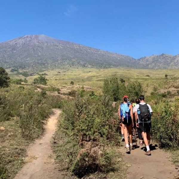 mount rinjani trek