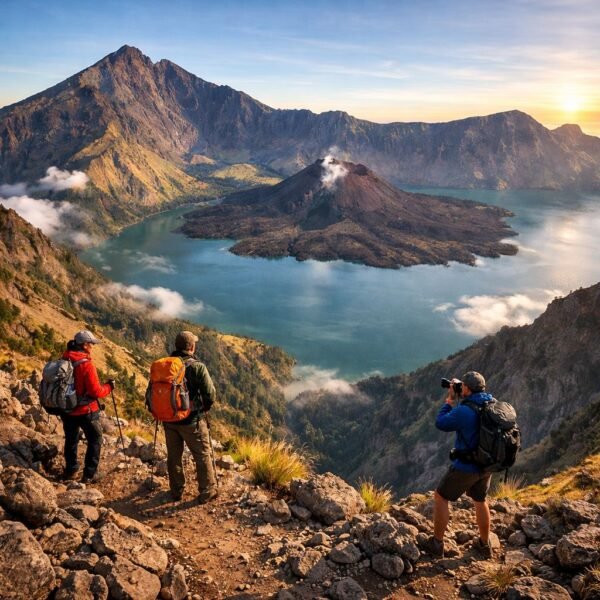 mt rinjani trekking