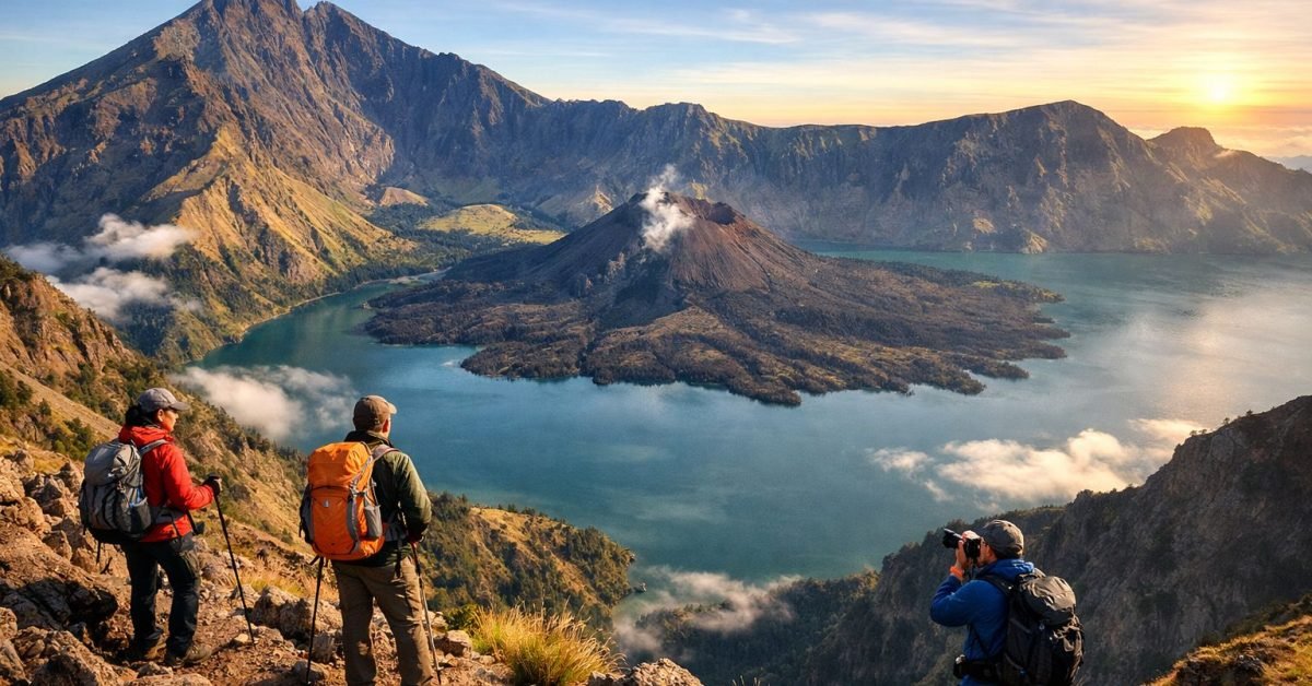 mt rinjani trekking